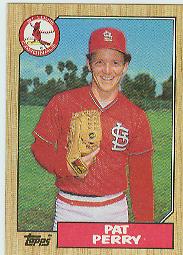 1987 Topps Baseball Cards      417     Pat Perry